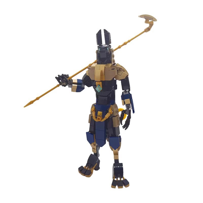 Model Kit Anubis - نموذج إله مصري برأس ذئب من