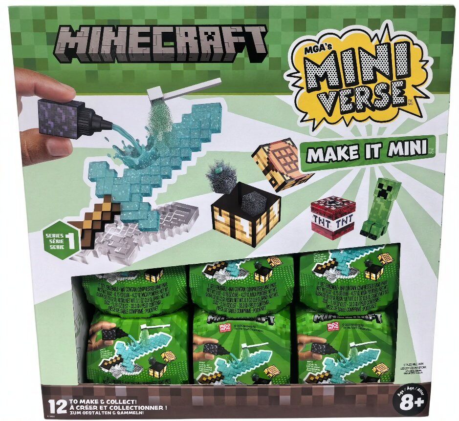 Model Kit Hobby - سلسلة MGA ميني فيرست ماينكرافت ميك