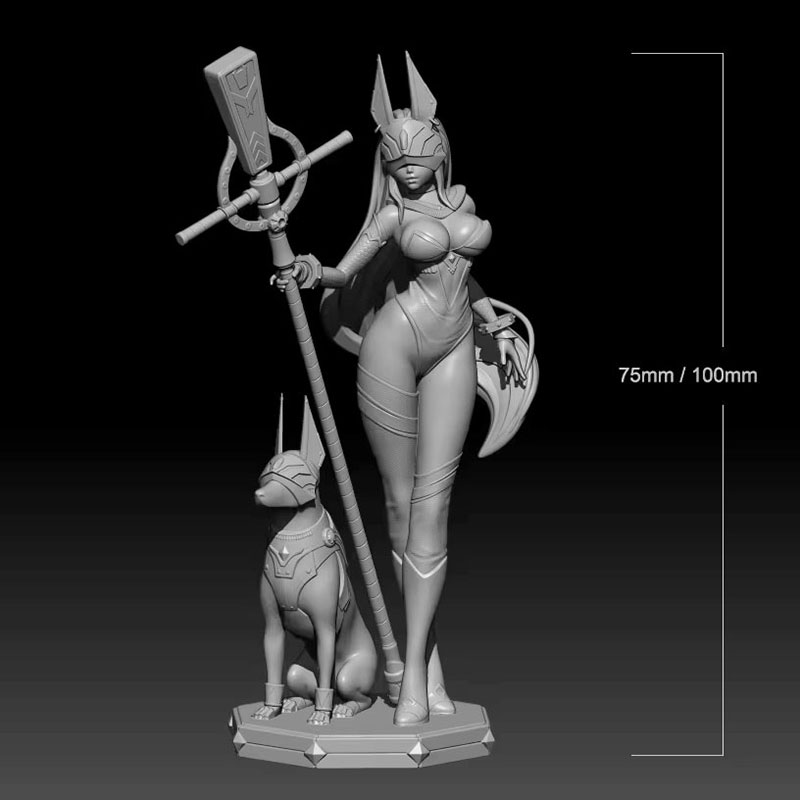 Model Kit Anubis - أطقم نماذج من الراتنج 1/24 1/18