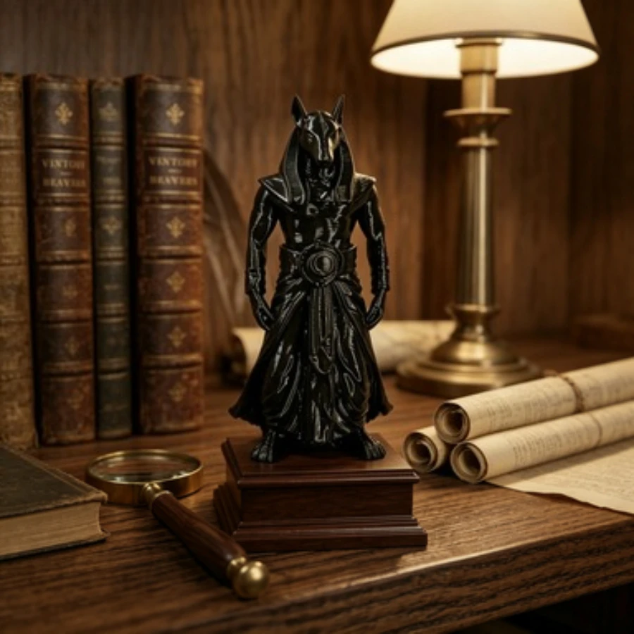 Model Kit Anubis - تمثال أنوبيس ثلاثي الأبعاد مطبوع، تمثال