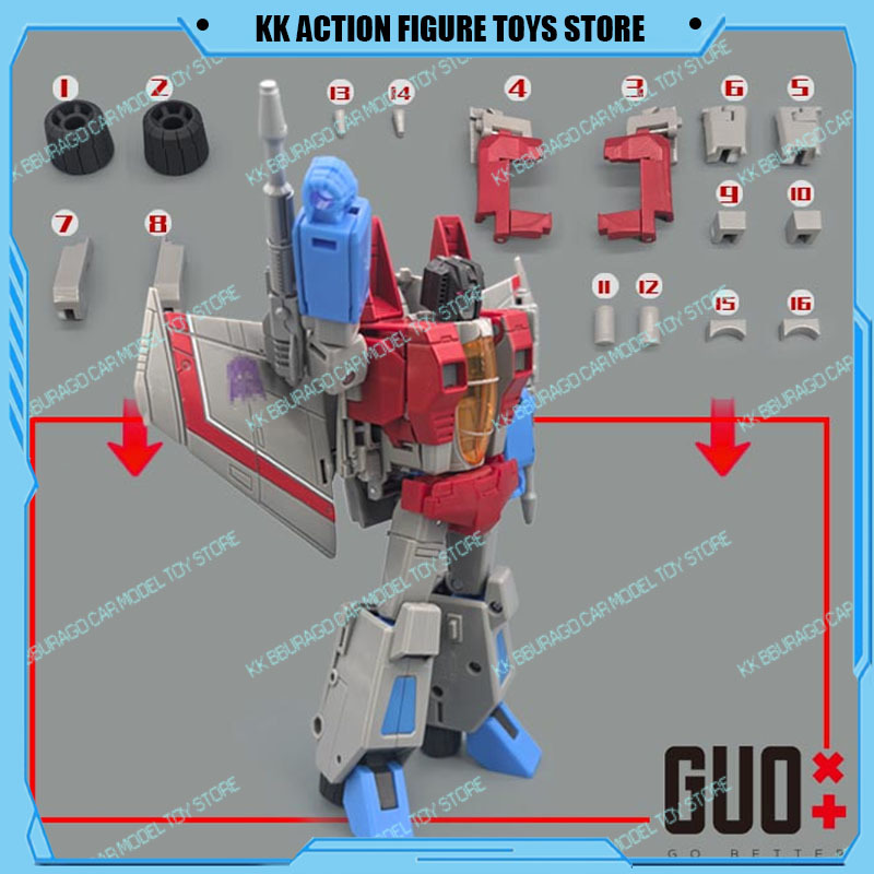 Model Kit Studio - GUO Studio مجموعة ترقية وإكسسوارات لشخصيات