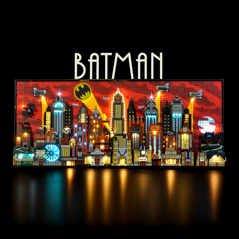 Model Kit Lego - مجموعة إضاءة LED LYBMTWF متوافقة مع