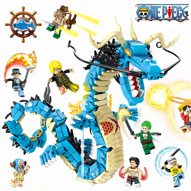 Model Kit Bandai - قطعة واحدة اللبنات صندوق أعمى لوفي