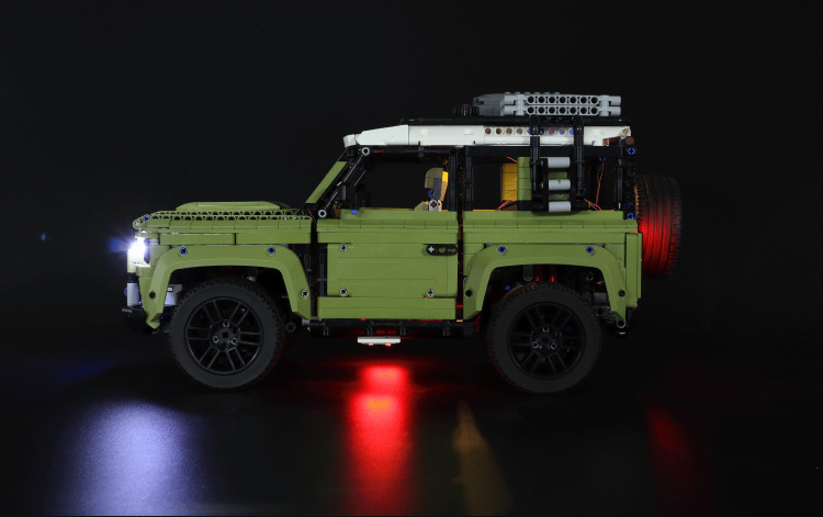 طقم إضاءة LED لسيارة ليغو ديفن - مراجعة Model Kit Lego وسعره
