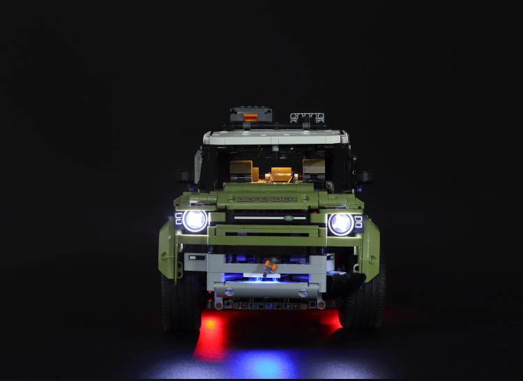 طقم إضاءة LED لسيارة ليغو ديفن - مراجعة Model Kit Lego وسعره