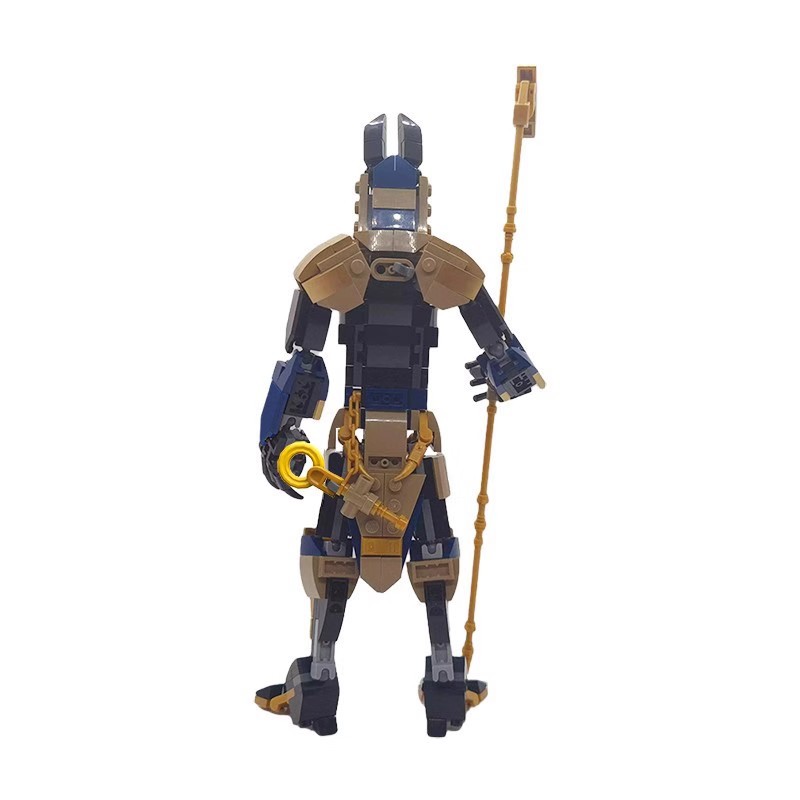 نموذج إله مصري برأس ذئب من الأ - مراجعة Model Kit Anubis وسعره