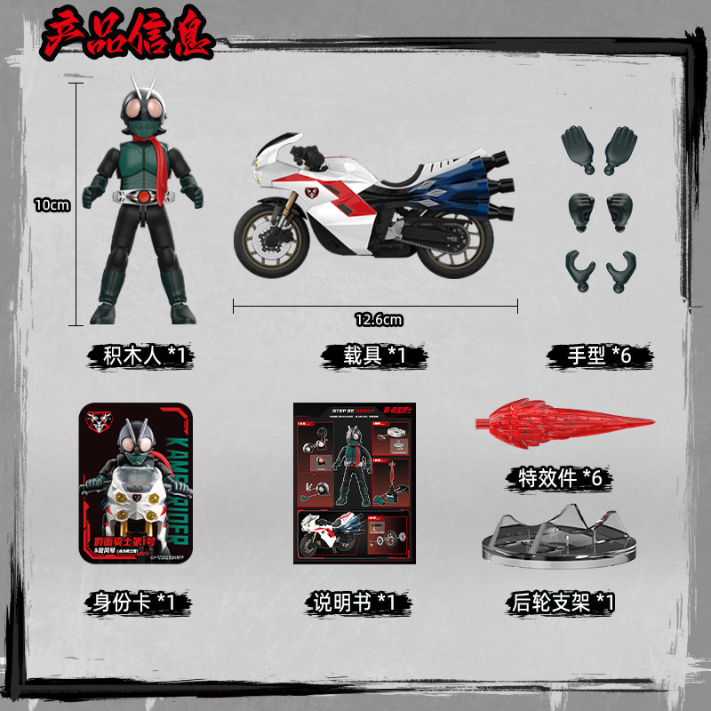 Blokees كامين رايدر عمل أرقام  - مراجعة Model Kit Kamen Rider وسعره