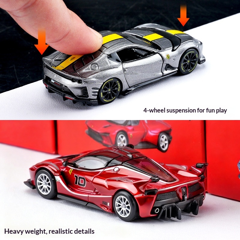 نموذج سيارة فيراري مصبوب بمقيا - مراجعة Model Kit Ferrari وسعره