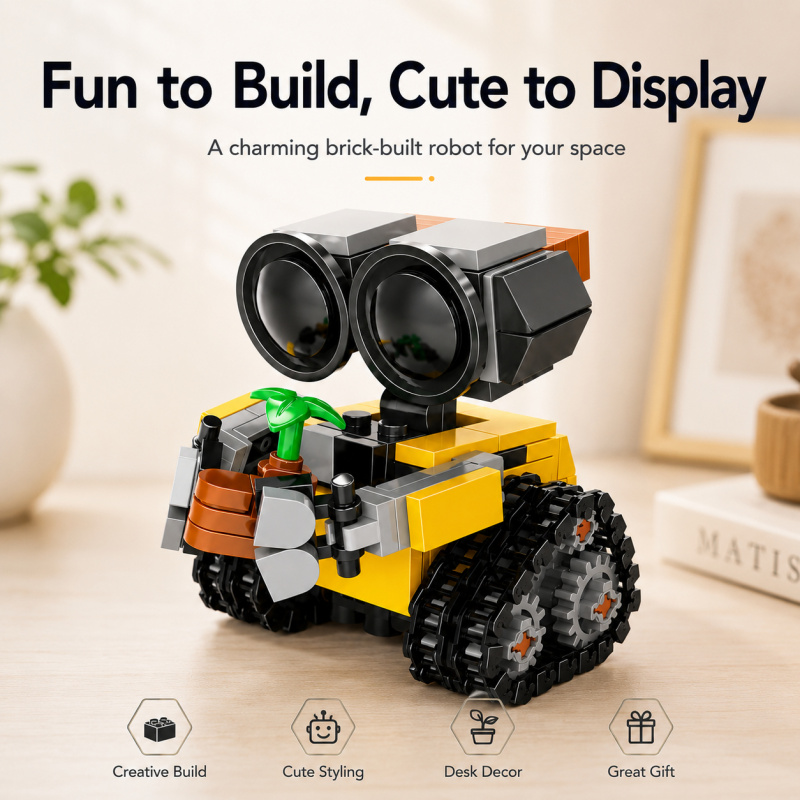 مجموعة مكعبات بناء روبوت صغير، - مراجعة Model Kit Lego وسعره