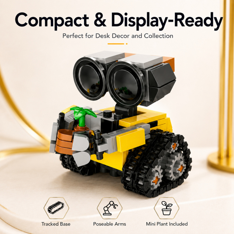 مجموعة مكعبات بناء روبوت صغير، - مراجعة Model Kit Lego وسعره
