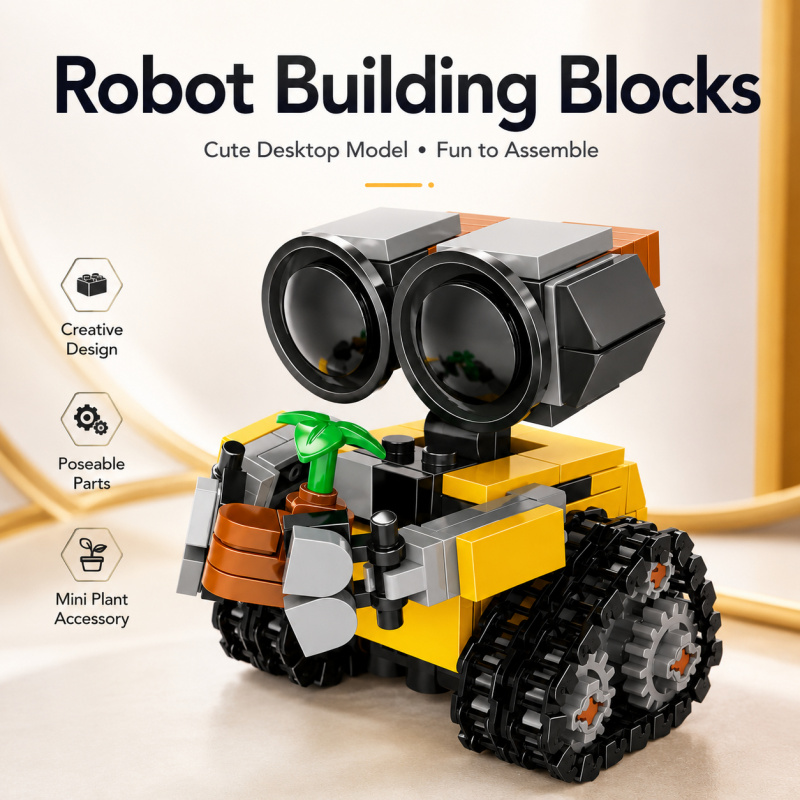 مجموعة مكعبات بناء روبوت صغير، - مراجعة Model Kit Lego وسعره