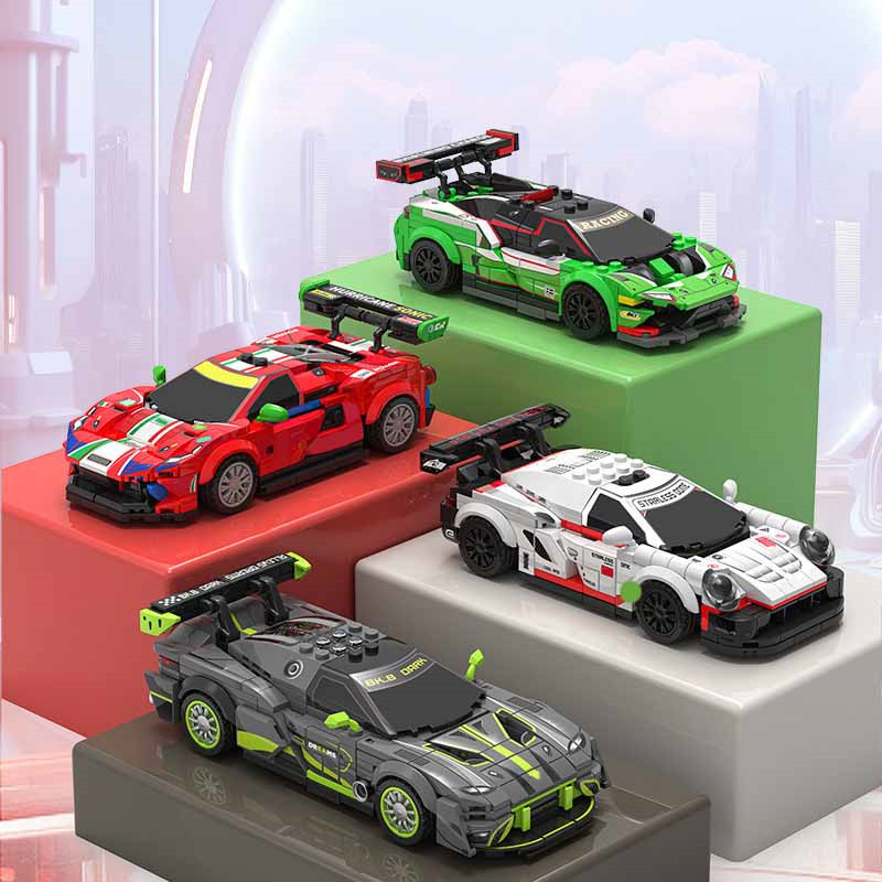 SEMBO سيارة رياضية اللبنات MOC - مراجعة Model Kit Lamborghini وسعره