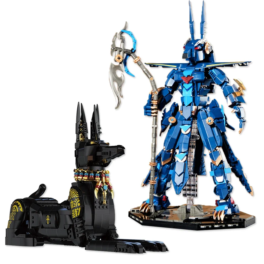مجموعة بناء أنوبيس المصرية - ن - مراجعة Model Kit Anubis وسعره