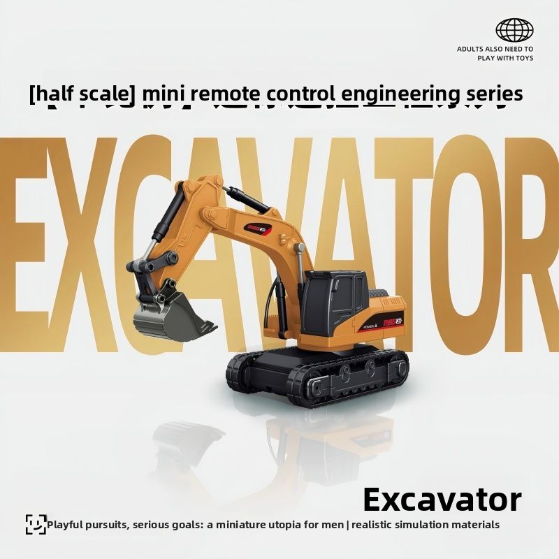 مجموعة سيارات هندسية معدنية تع - مراجعة Model Kit Excavator وسعره