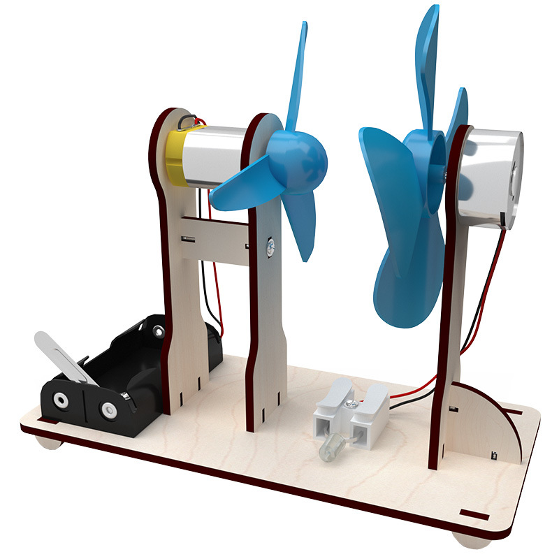 DIY الرياح مدفوعة مولد نموذج ا - مراجعة Model Kit China وسعره