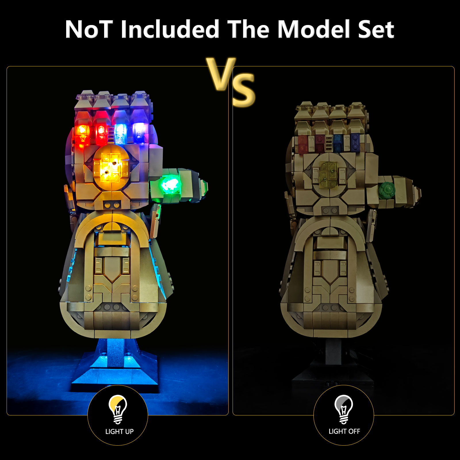 طقم إضاءة LED من LYBMTWF متواف - مراجعة Model Kit Lego وسعره