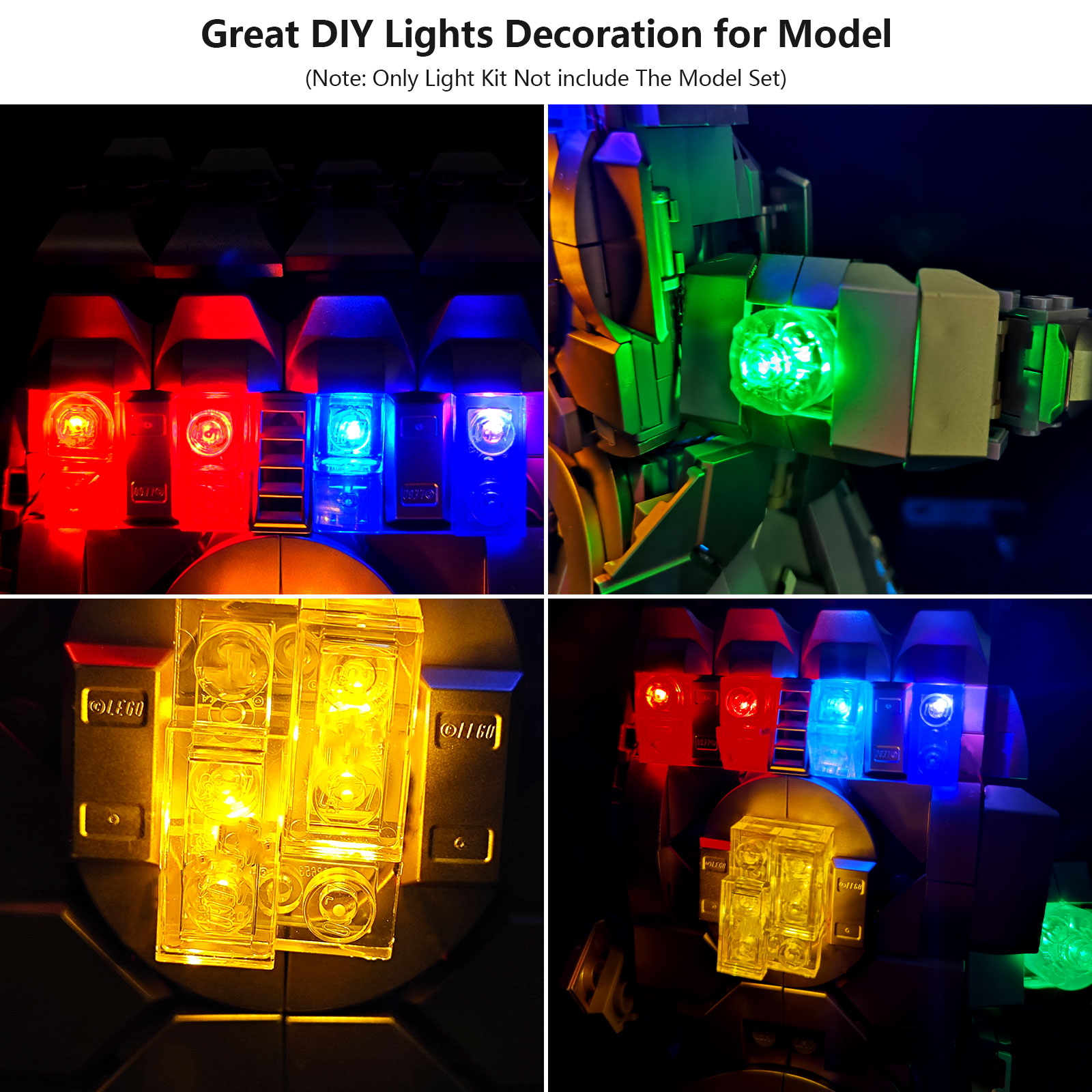 طقم إضاءة LED من LYBMTWF متواف - مراجعة Model Kit Lego وسعره