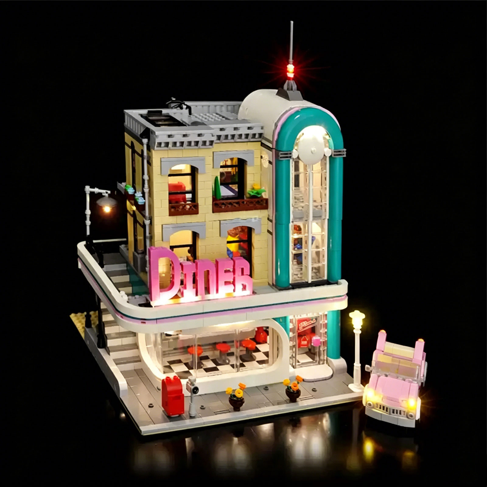 مجموعة إضاءة LED من LYBMTWF مت - مراجعة Model Kit Lego وسعره