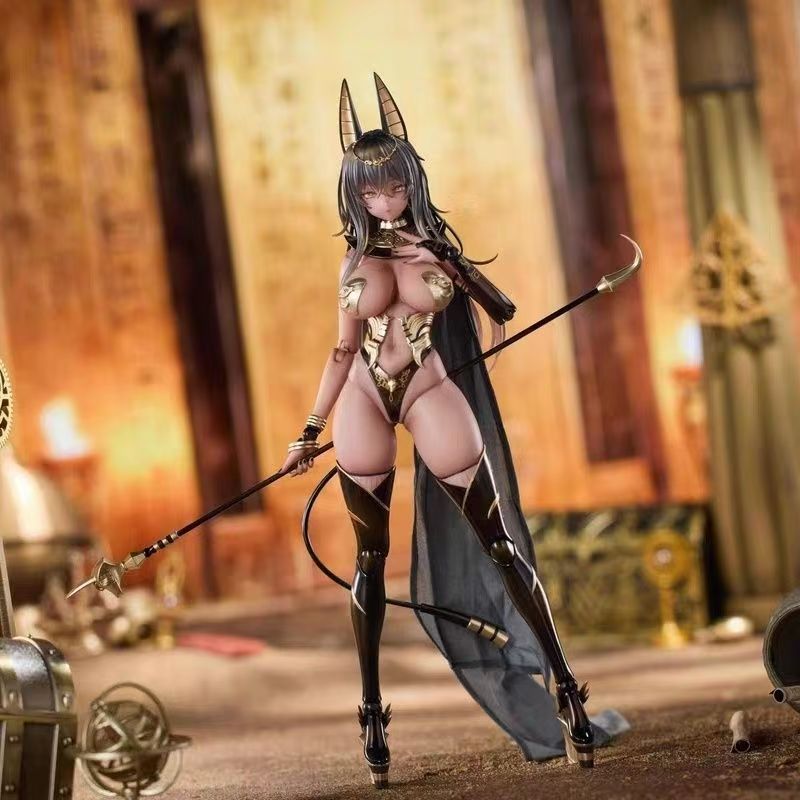 تمثال أنوبيس الأنثوي من الأساط - مراجعة Model Kit Anubis وسعره