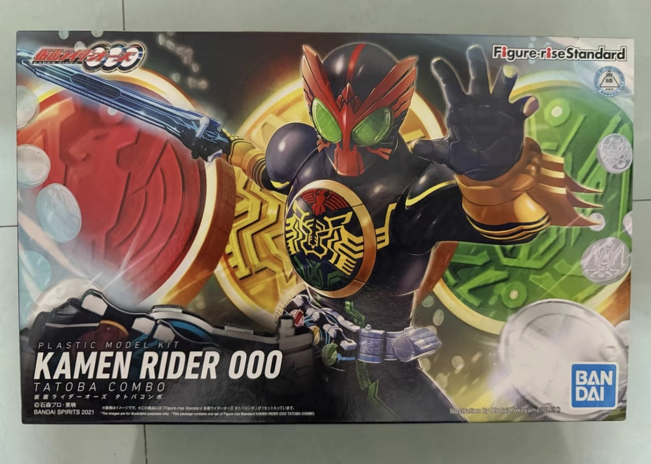 مجسم أصلي من بانداي لشخصية كام - مراجعة Model Kit Kamen Rider وسعره
