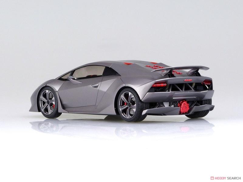 نموذج تجميعي مسبق الصنع Aoshim - مراجعة Model Kit Lamborghini وسعره
