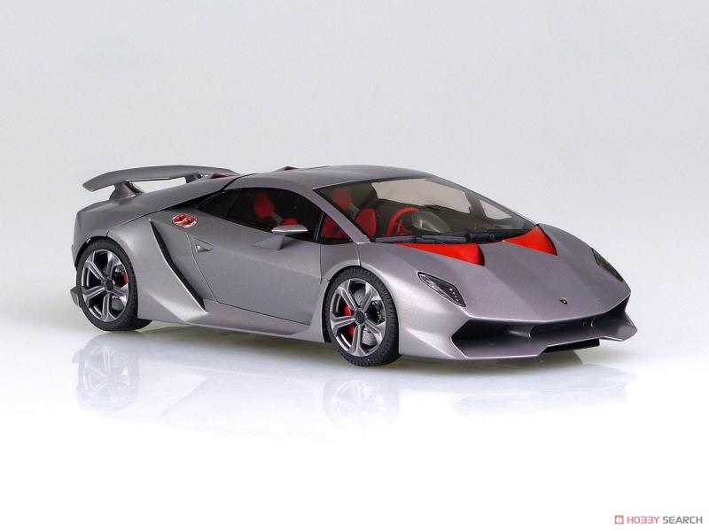 نموذج تجميعي مسبق الصنع Aoshim - مراجعة Model Kit Lamborghini وسعره