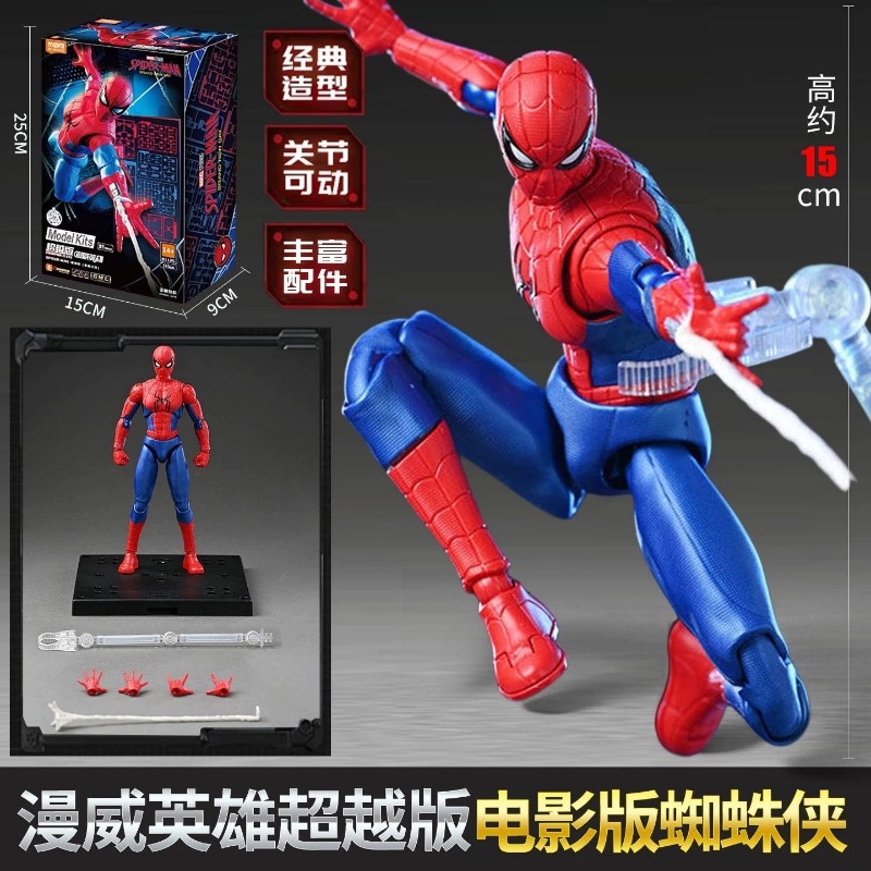 متوفر الآن: مجسم شخصية سبايدرم - مراجعة Model Kit Brands وسعره