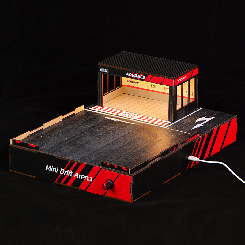 مجموعة بناء مشهد سيارات بمقياس - مراجعة Model Kit Led وسعره