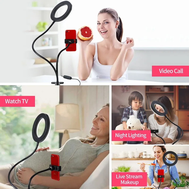 أضواء مزدوجة Led حلقة ملء ضوء  - مراجعة Model Kit Led وسعره