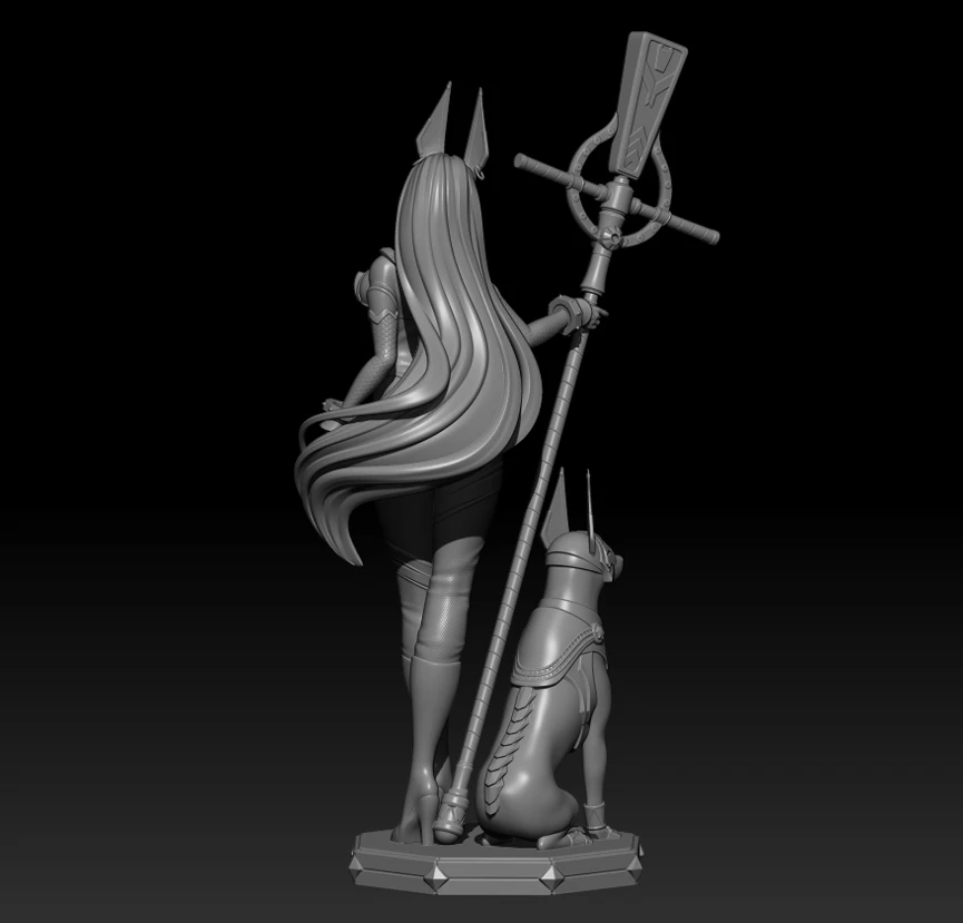 أطقم نماذج من الراتنج 1/24 1/1 - مراجعة Model Kit Anubis وسعره