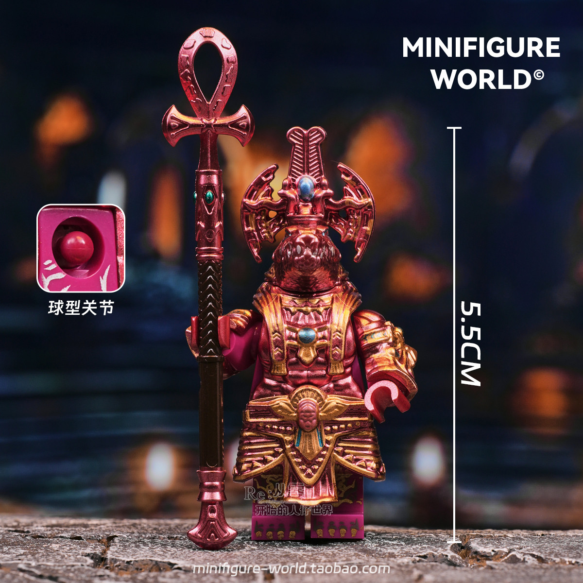 شخصيات بناء وتماثيل أكشن من ال - مراجعة Model Kit Anubis وسعره
