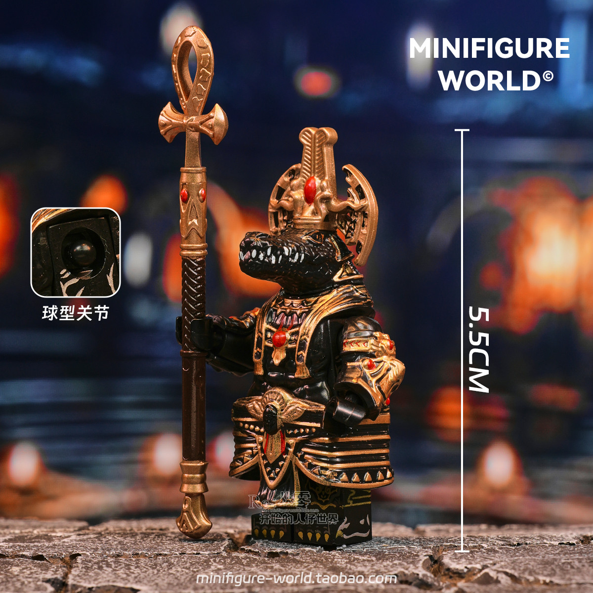 شخصيات بناء وتماثيل أكشن من ال - مراجعة Model Kit Anubis وسعره