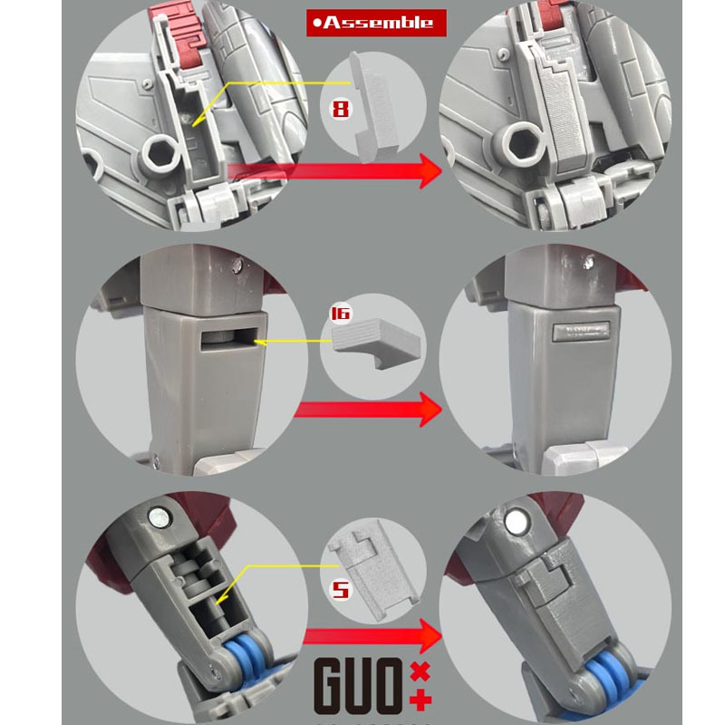 GUO Studio مجموعة ترقية وإكسسو - مراجعة Model Kit Studio وسعره