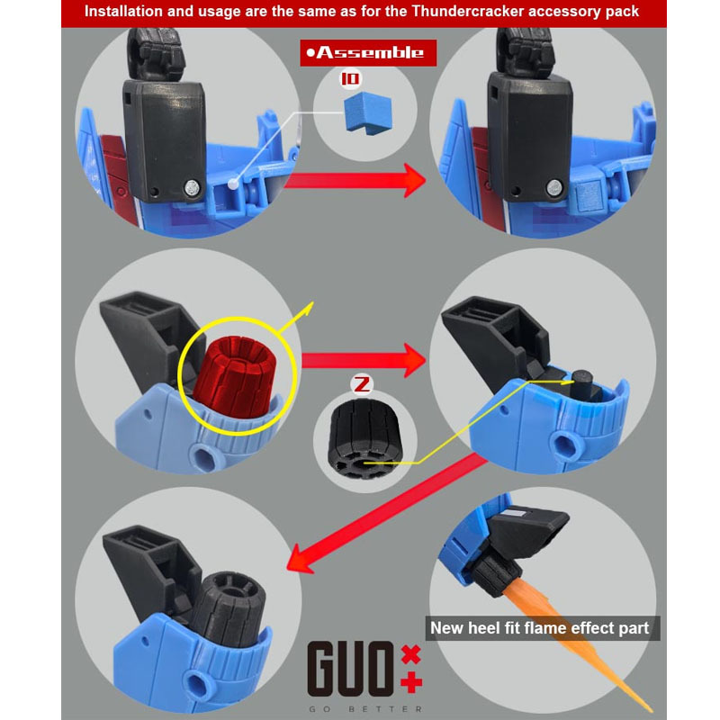 GUO Studio مجموعة ترقية وإكسسو - مراجعة Model Kit Studio وسعره