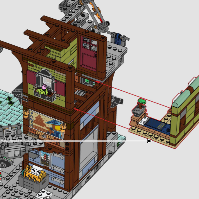 مجموعة مكعبات بناء مصنع إصلاح  - مراجعة Model Kit Lego وسعره