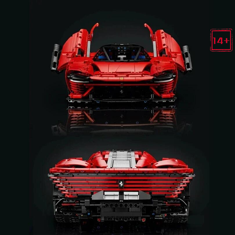 جديد 2026 مكعبات بناء سيارة ري - مراجعة Model Kit Ferrari وسعره