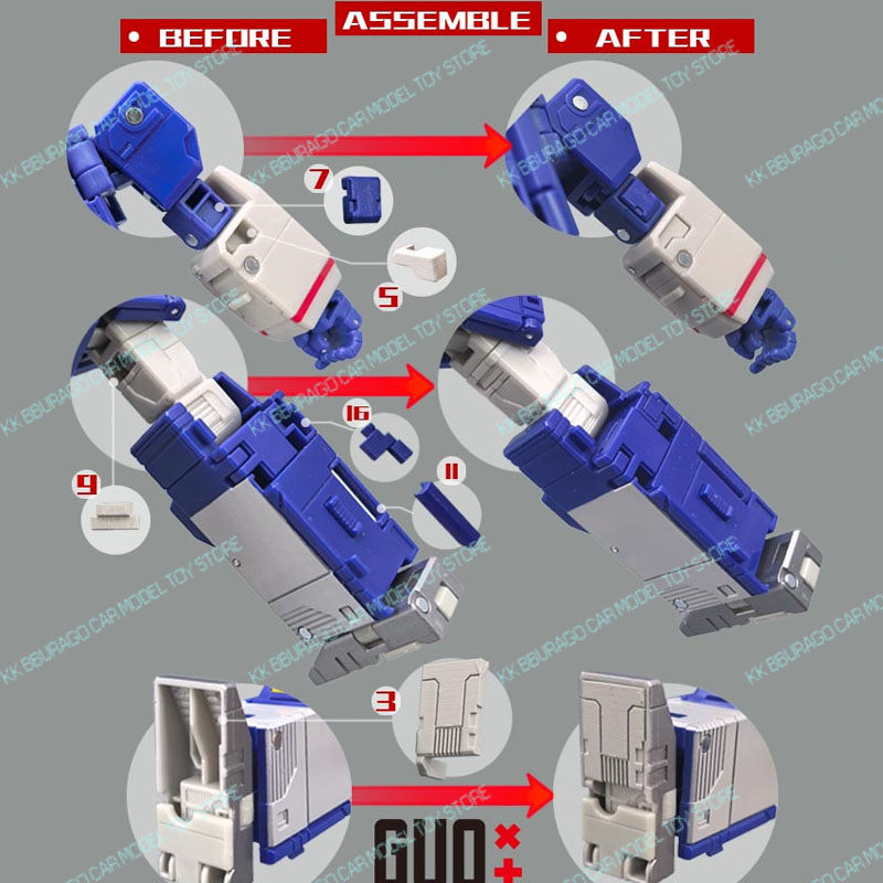 GUO Studio مجموعة ترقية وملحقا - مراجعة Model Kit Studio وسعره