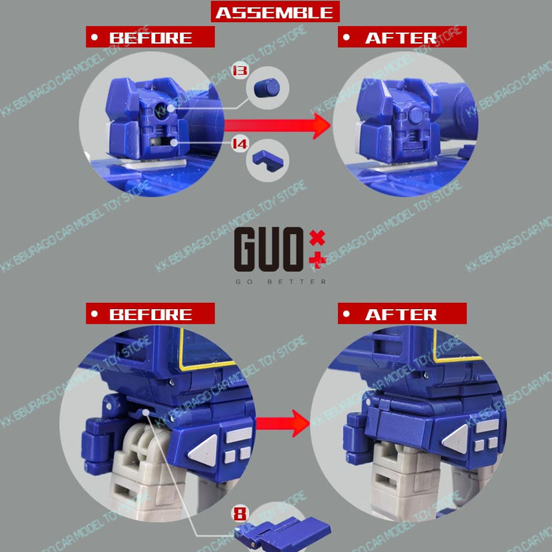 GUO Studio مجموعة ترقية وملحقا - مراجعة Model Kit Studio وسعره
