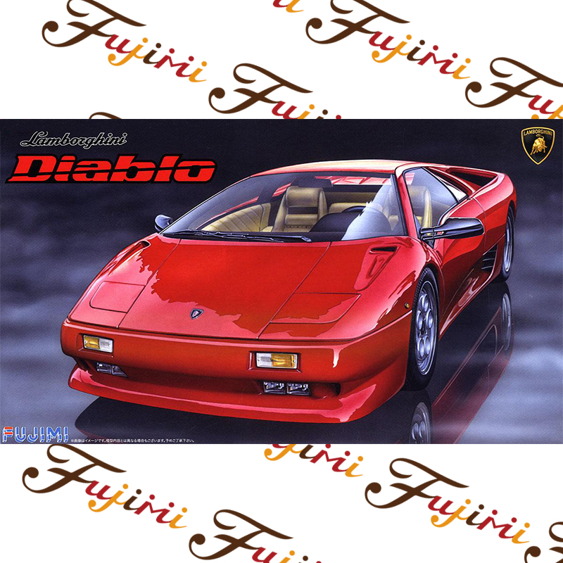 ثابت تجميعها نموذج سيارة Fujim - مراجعة Model Kit Lamborghini وسعره