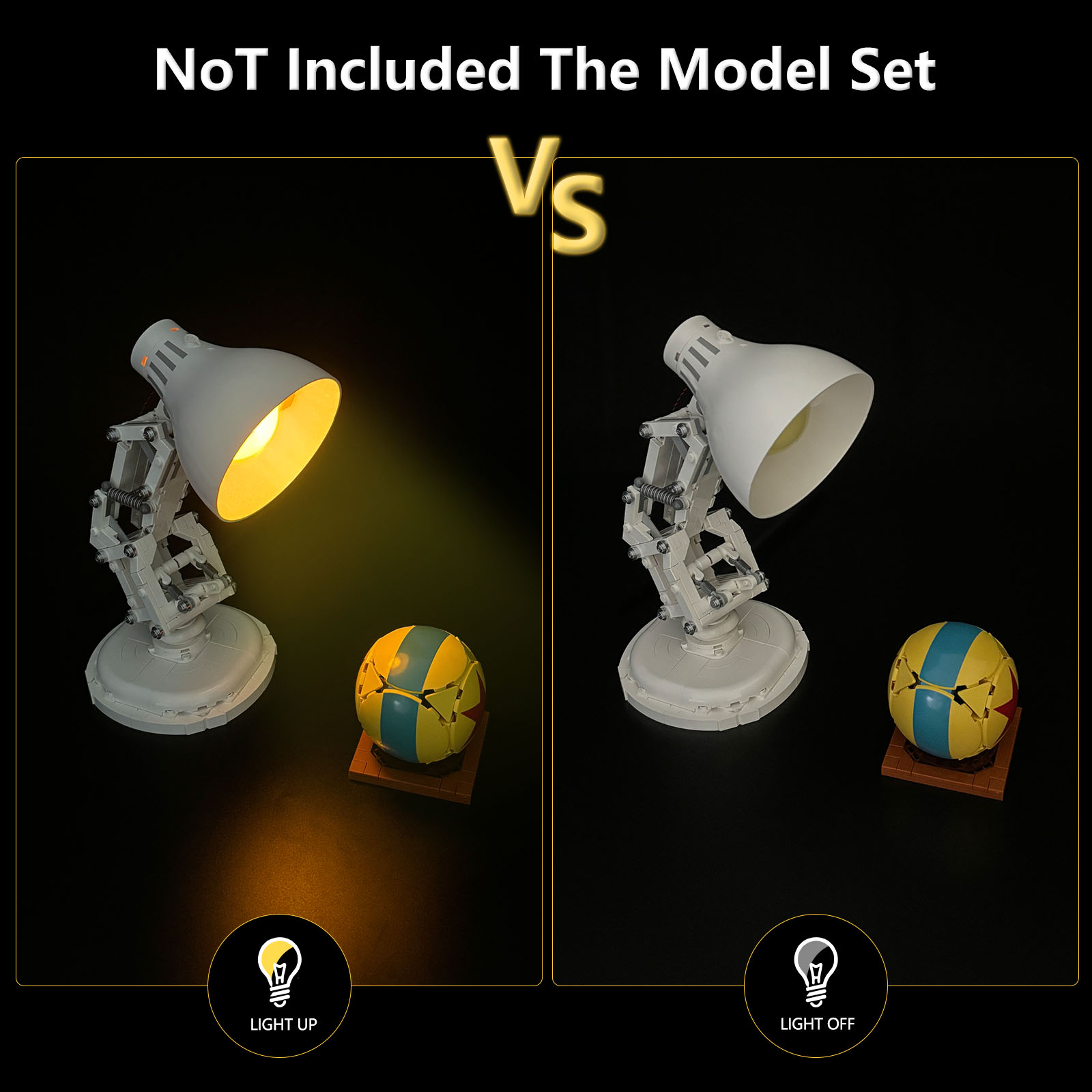 مجموعة إضاءة LED من LYBMTWF 21 - مراجعة Model Kit Lego وسعره