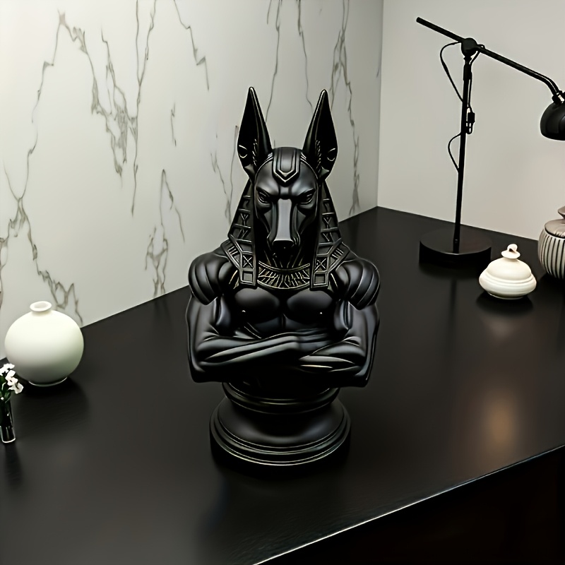 تمثال أنوبيس مطبوع بتقنية ثلاث - مراجعة Model Kit Anubis وسعره