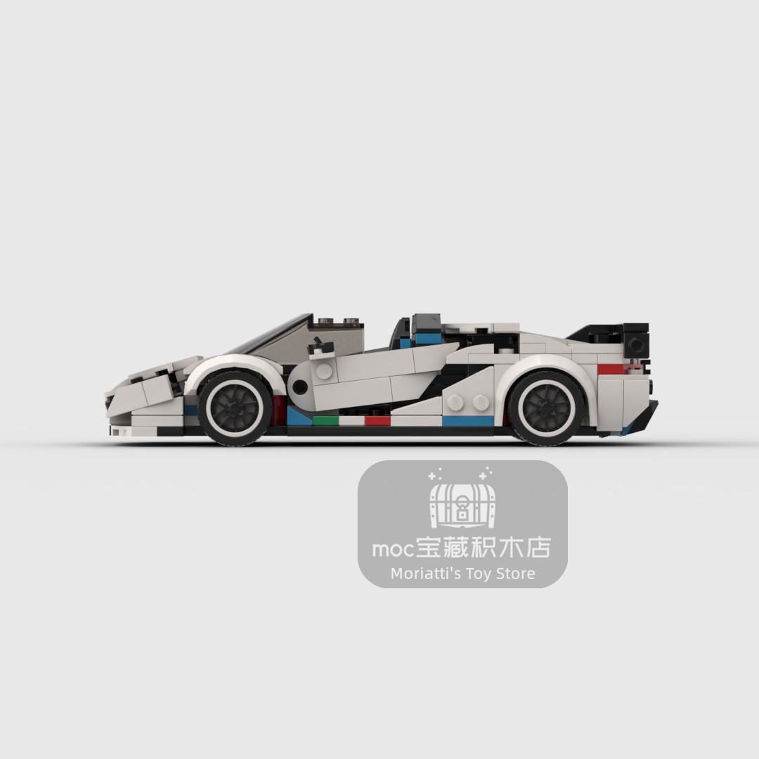 MOC Lambo Aventador SVJ 368 قط - مراجعة Model Kit Lamborghini وسعره