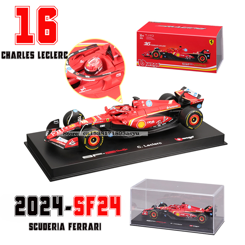 ببوراغو 1:43 f1 2024 فيراري SF - مراجعة Model Kit Ferrari وسعره