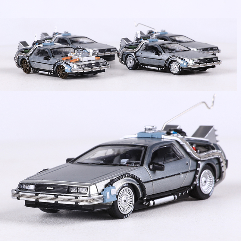 MJ 1:64 DeLorean DMC I II III  - مراجعة Model Kit Ferrari وسعره
